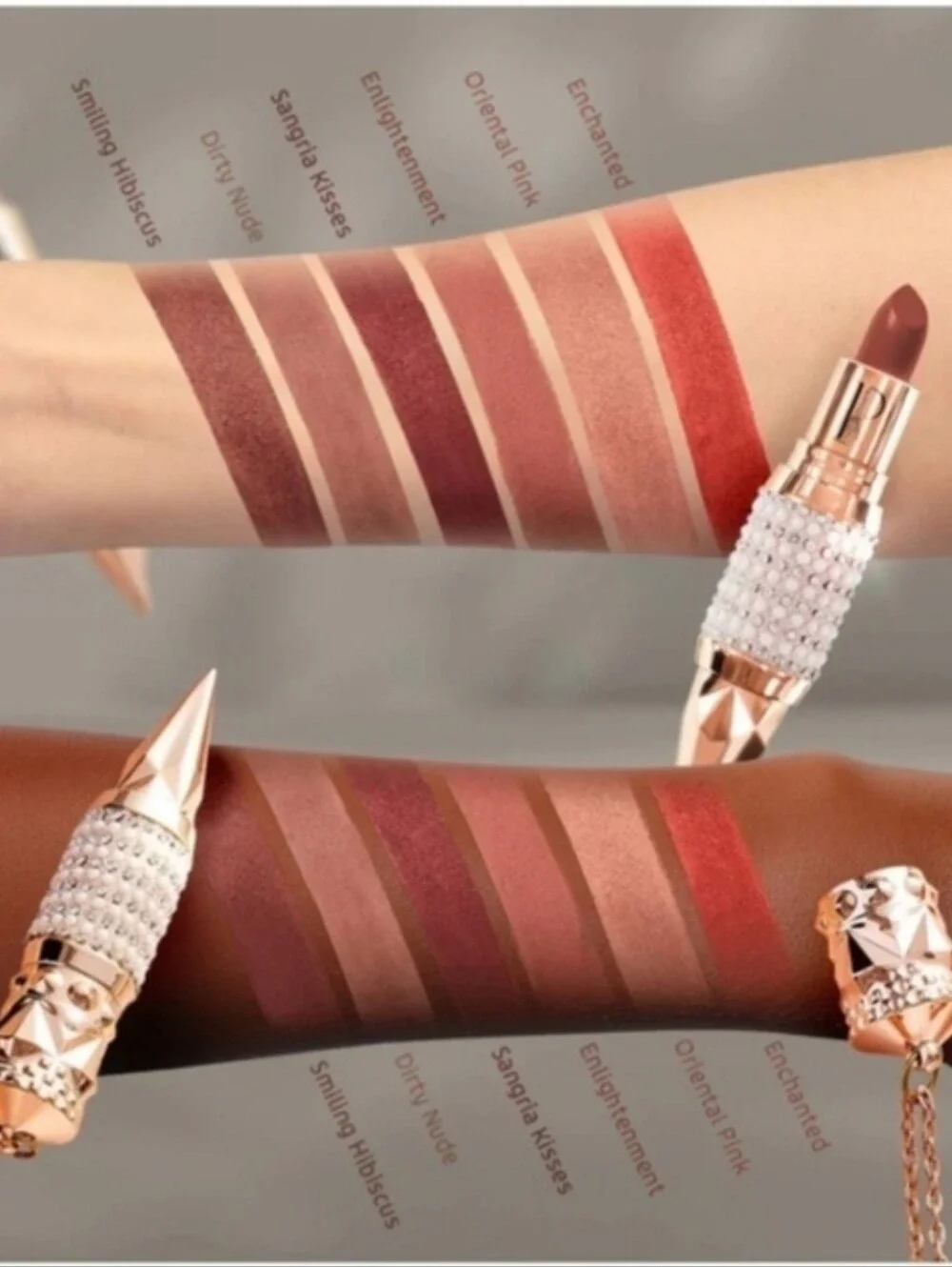 L.A. Prestige Smiling Hibiscus Matte Lipstick - Light Red